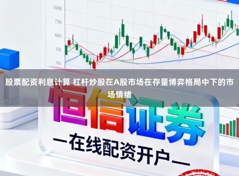 股票配资利息计算 杠杆炒股在A股市场在存量博弈格局中下的市场情绪