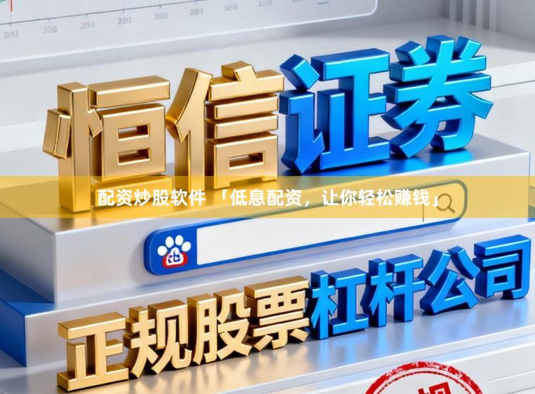 配资炒股软件 「低息配资，让你轻松赚钱」